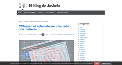 Desktop Screenshot of joshelu.es