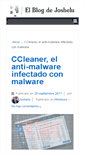 Mobile Screenshot of joshelu.es